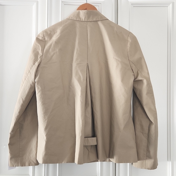 J. CREW | Japanese Poplin Swing Coat - Picture 13 of 13